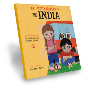 El auto naranja de India, libro para niños que habla sobre diabetes